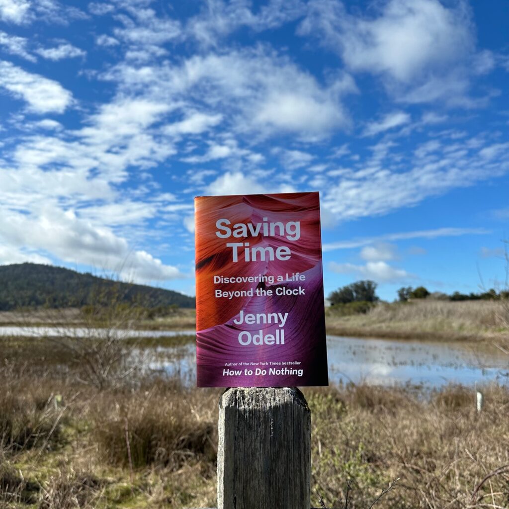 Anticipated Non-Fiction Books from 2023 - Saving Time Discovering a Life Beyond the Clock by Jenny Odell