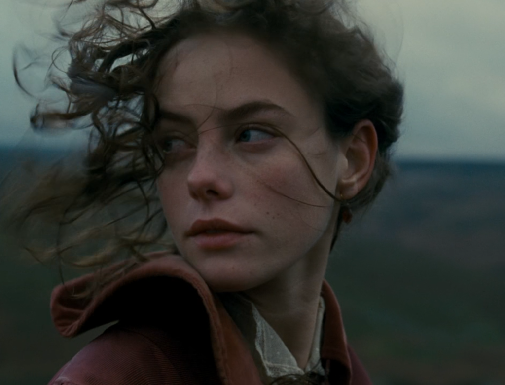 Kaya Scodelario as Catherine Earnshaw in Wuthering Heights movie, adapted from Emily Bronte's novel