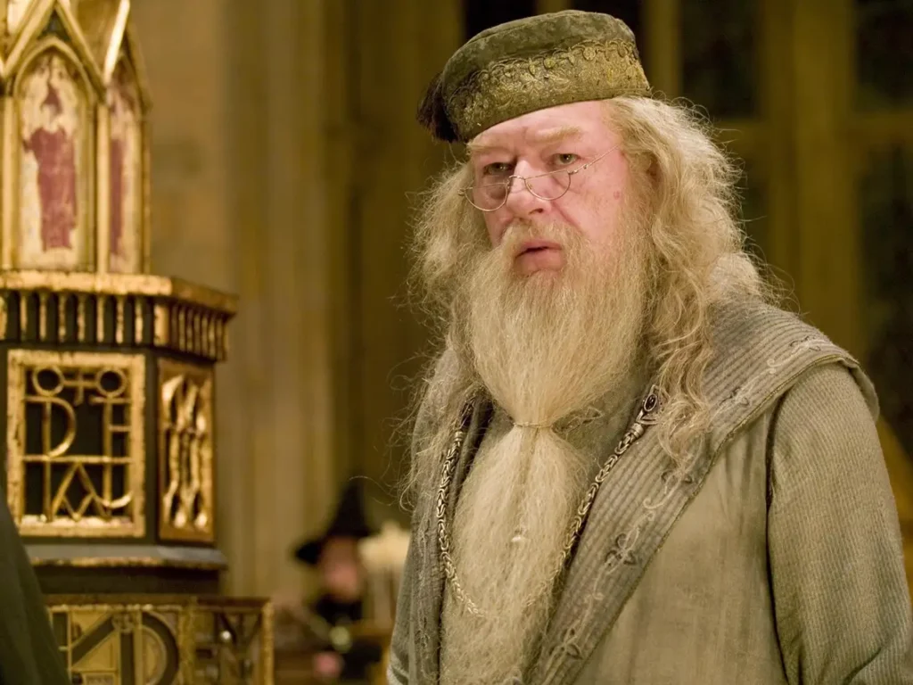 Michael Gambon as Albus Dumbledore