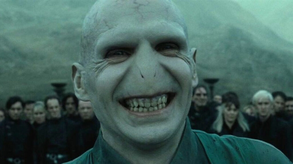 Ralph Fiennes as Lord Voldemort