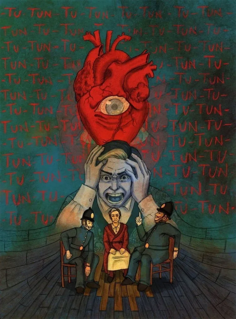 The Tell-Tale Heart author: Edgar Allan Poe