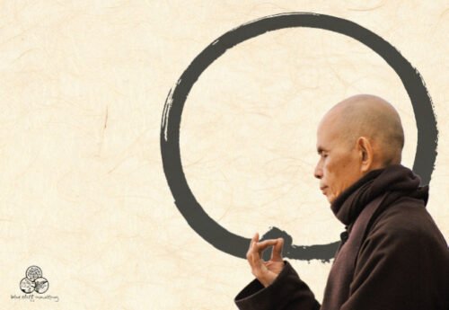 Thich Nhat Hanh. Photo credit: Uncoiled Depths of Solitude Magazine